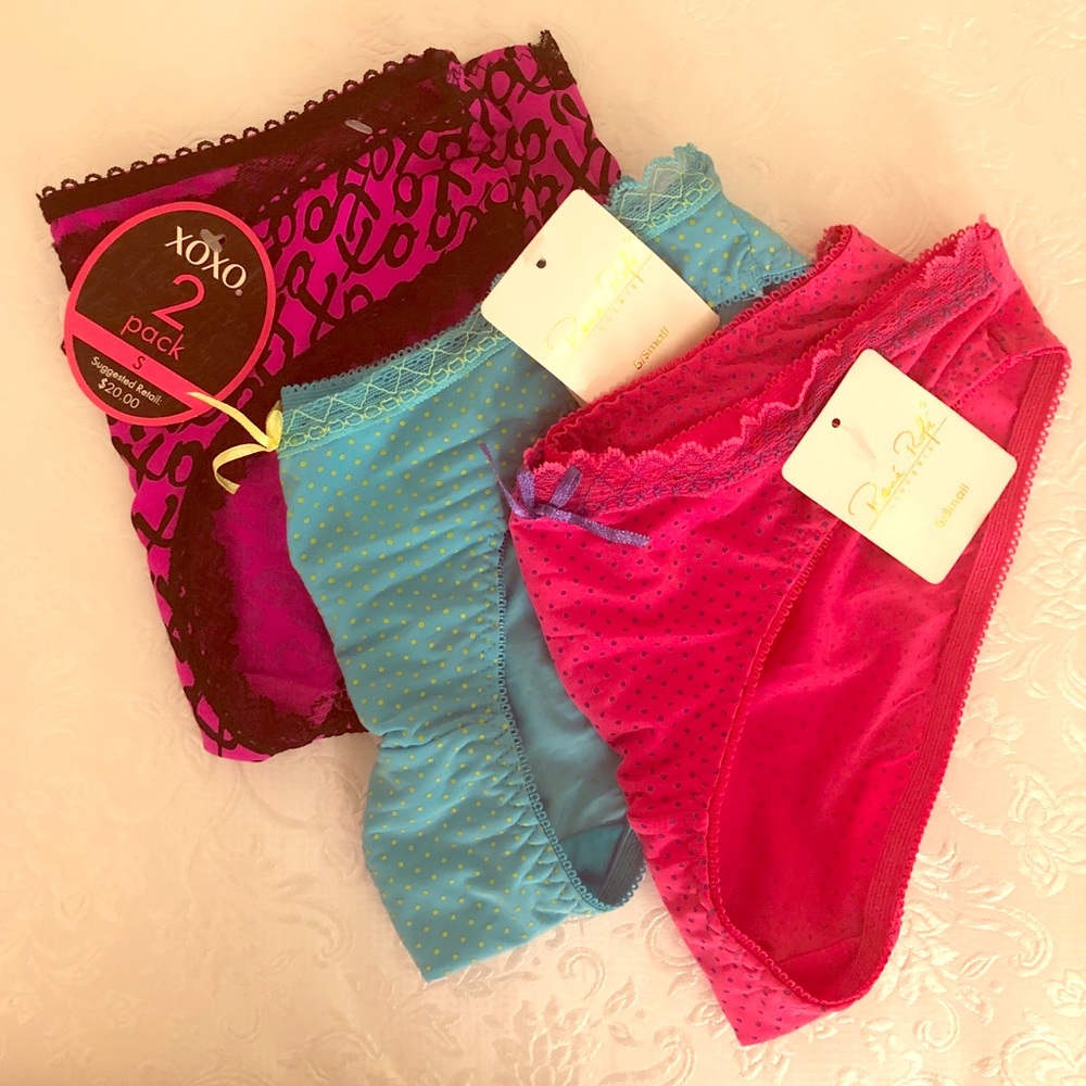 NWT 3 for 1 underwear! Colorful & bikini fit 👑